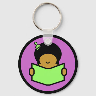 Llavero Lector Afro - Cadena Keychain