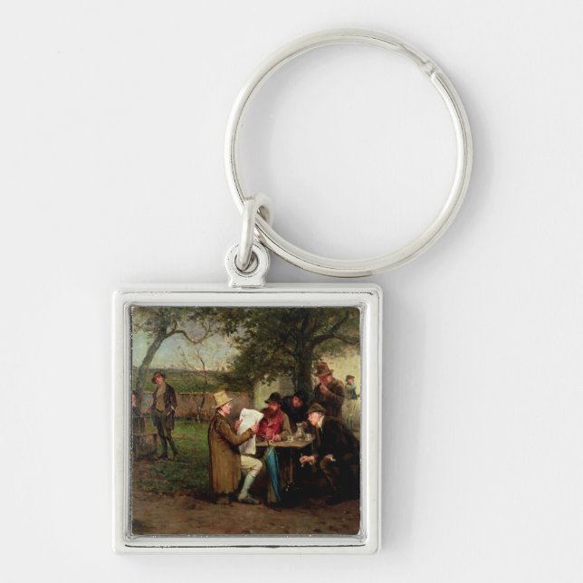 Llavero Lectura de las noticias (Frente)