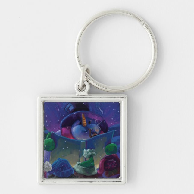 Llavero Lectura invernal (Frente)