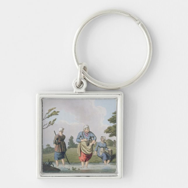 Llavero Leech los buscadores, del "traje de Yorkshire" (Frente)