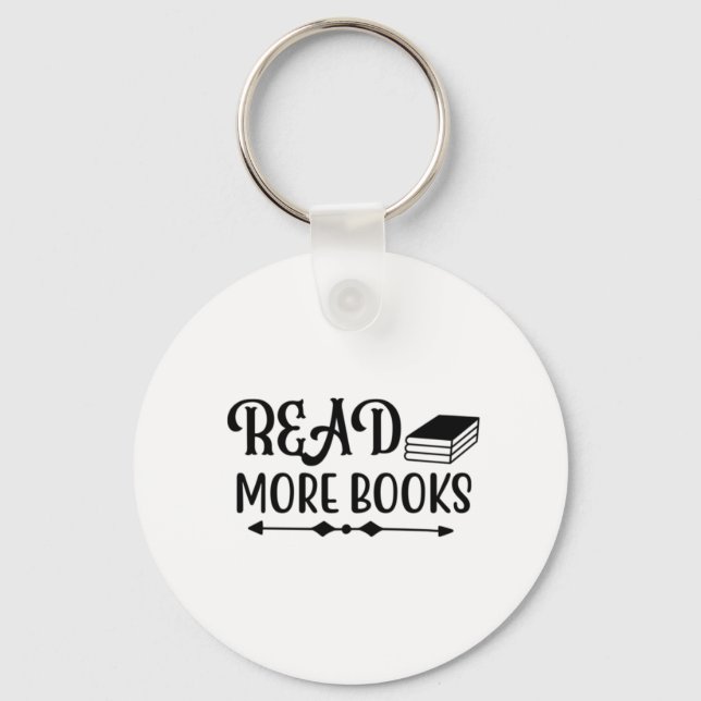 Llavero Leer arte Leer más libros (Anverso)