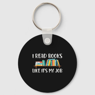 Llavero Leer divertidamente, Leo Libros Como Mi Trabajo