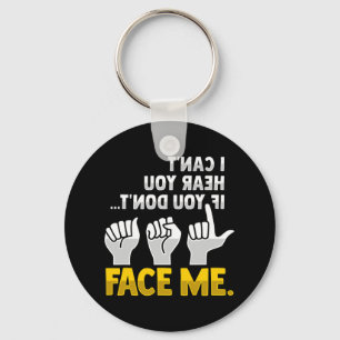 Llavero Leer el Lip Leer la pérdida de audición sorda de l