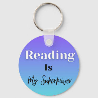 Llavero Leer es mi superpoder