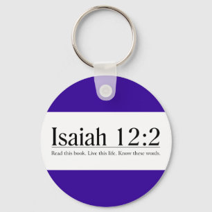 Llavero Leer la Biblia Isaiah 12:2