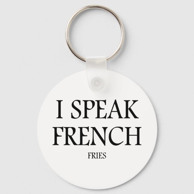 Llavero Leer los Fries franceses (Anverso)