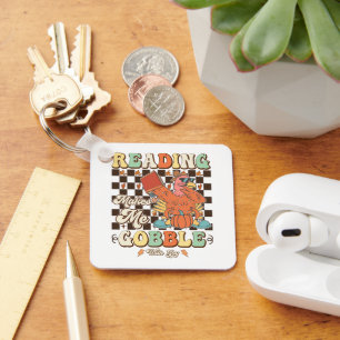 Llavero Leer me hace tambalearse con la alegría de la Guay