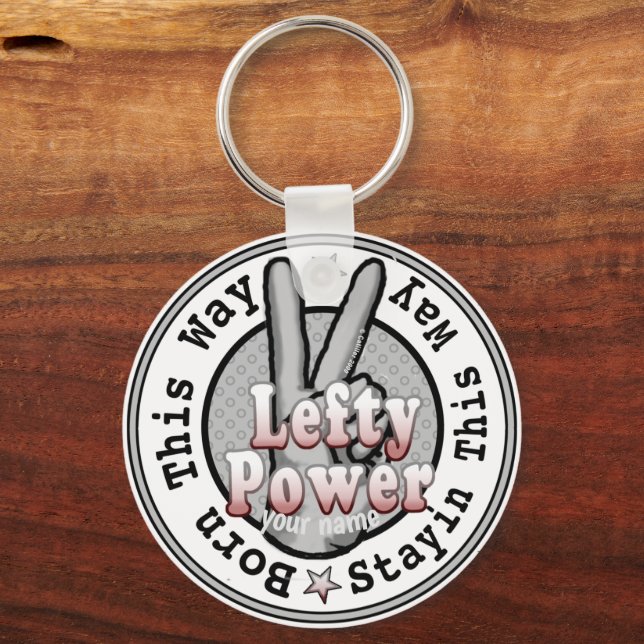 Llavero Lefty Power Left Keychain (Anverso)