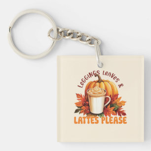 Llavero Leggencias, hojas y latas por favor - Estética de