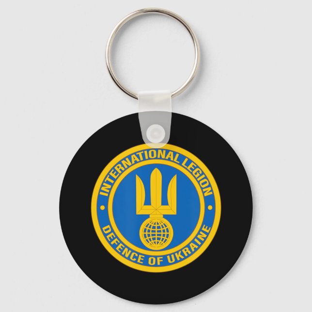 Llavero Legión Internacional de Defensa Territorial de Ukr (Anverso)