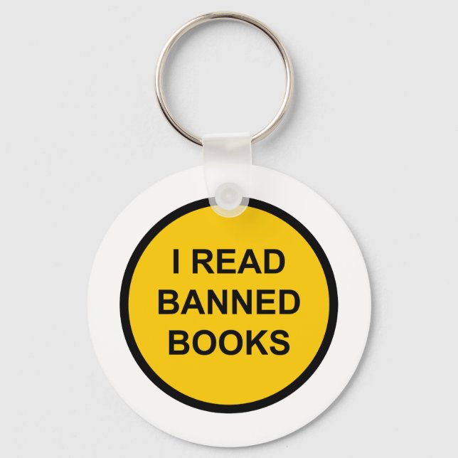 Llavero Leí Libros Prohibidos (Anverso)