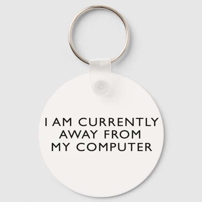 Llavero Lejos de mi equipo (Anverso)