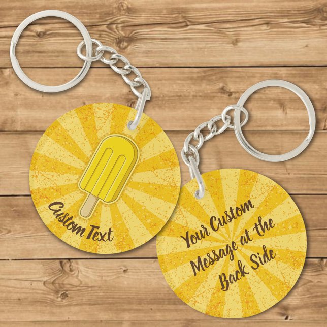 Llavero Lemon Ice Cream Stick Keychain (Subido por el creador)