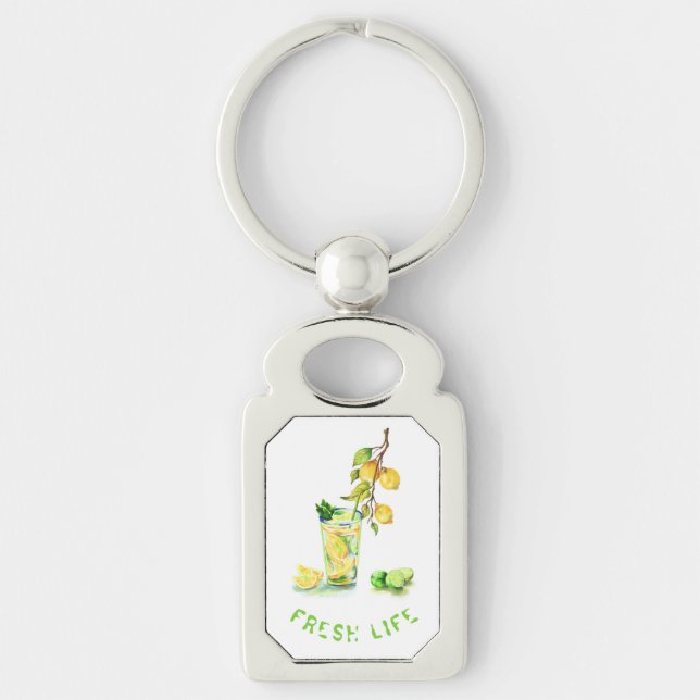 Llavero Lemon Juice Guay Bebe Lemonade Fruits Keychain (Anverso)