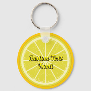 Llavero Lemon Slice Keychain