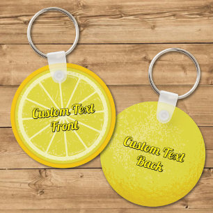 Llavero Lemon Slice Keychain