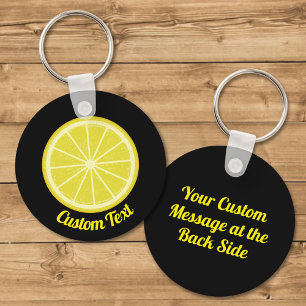 Llavero Lemon Slice Keychain
