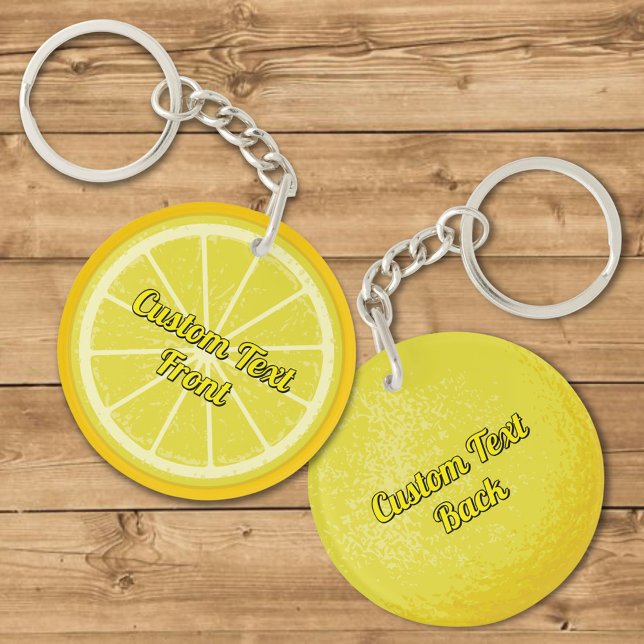 Llavero Lemon Slice Keychain (Subido por el creador)