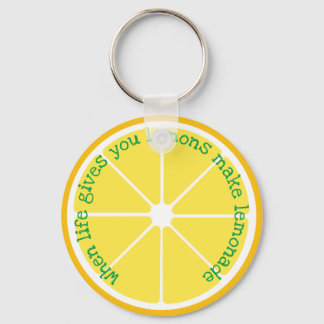 Llavero Lemon Slice Keychain