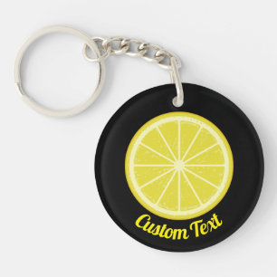 Llavero Lemon Slice Keychain