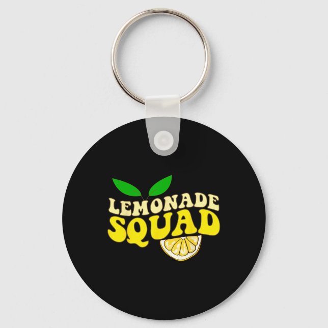 Llavero Lemonade Squad Funny Para Stand Jefe Juice Su (Anverso)