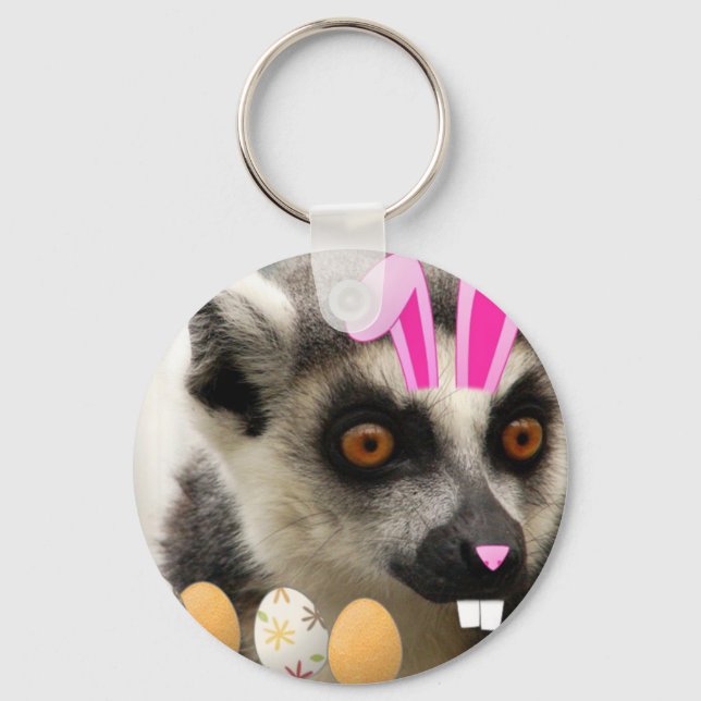 Llavero Lemur de Pascua (Anverso)