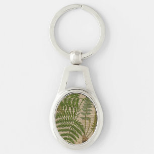 Llavero leña foliage helecho botánico francés