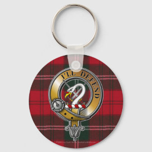 Llavero Lennox Tartan & Badge