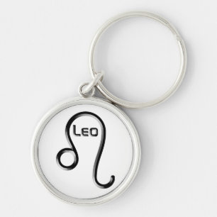 Llavero LEO, Abstract Design of Zodiac Rótulo,
