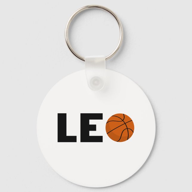 Llavero Leo Basketball (Anverso)