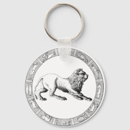 Llavero Leo Zodiac Keychain