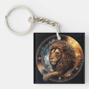 Llavero Leo Zodiac Keychain