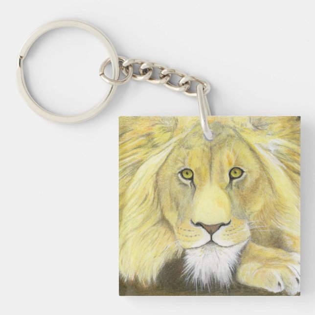 Llavero León africano (Frente)