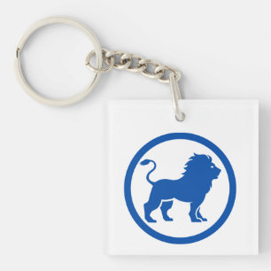 Llavero León azul