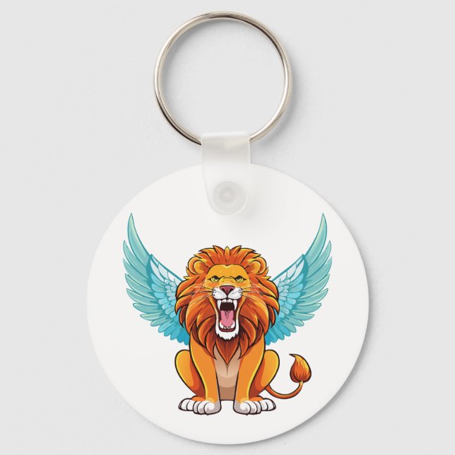 Llavero León con alas (Anverso)