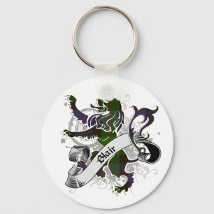 Llavero León de Blair Tartan