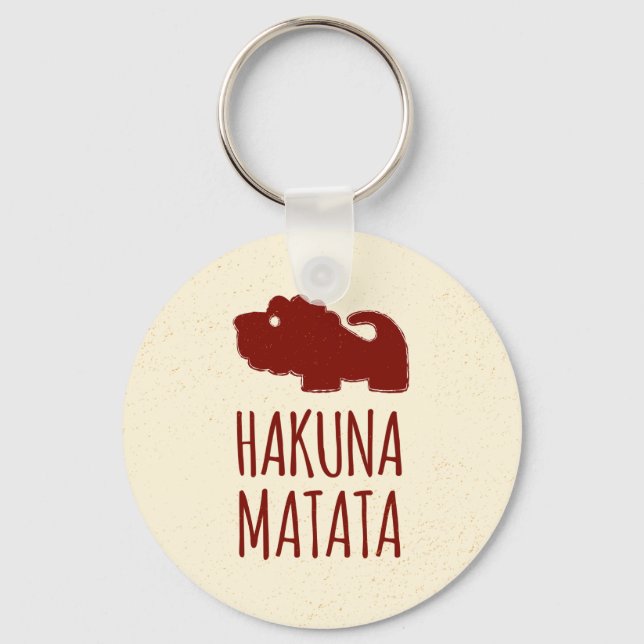 Llavero León de Hakuna Matata (Anverso)