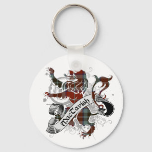 Llavero León de MacTavish Tartan