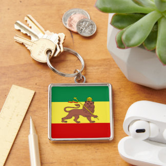 Llavero León de rasta reggae de Judá