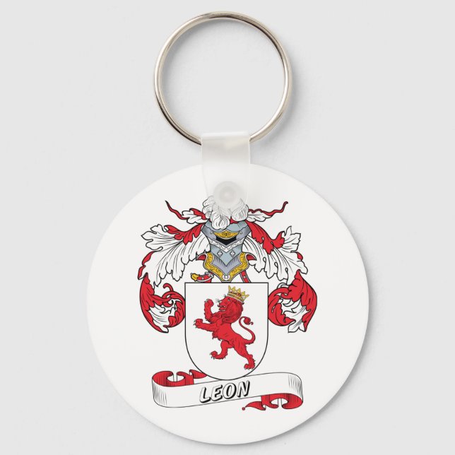 Llavero Leon Family Crest (Anverso)