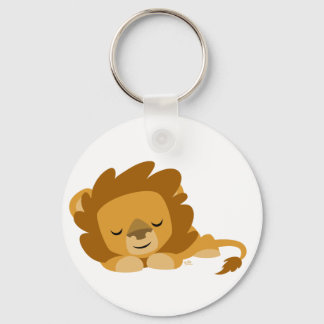 Llavero León Personalizado durmiente