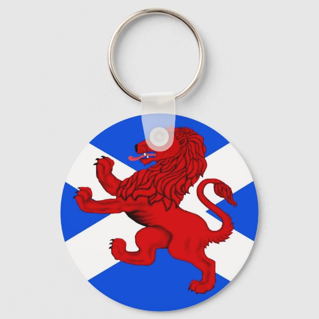 Llavero León rampante de Escocia (Anverso)
