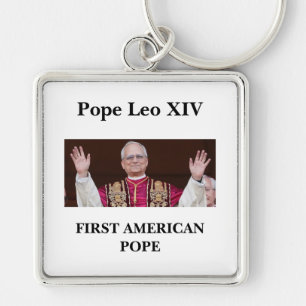 Llavero León XIV, el primer Papa americano