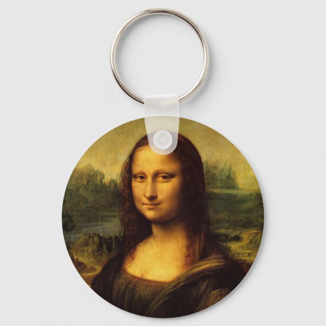 Llavero Leonardo da Vinci, Mona Lisa (Anverso)