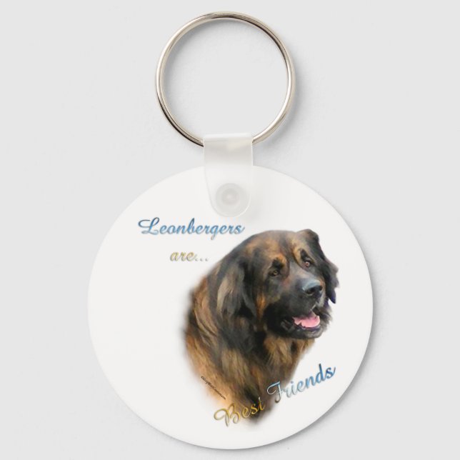 Llavero Leonberger Best Friend Keychain (Anverso)