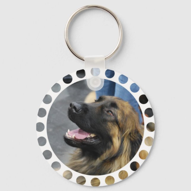 Llavero Leonberger Keychain (Anverso)