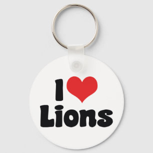 Llavero Leones Corazón Que Amo
