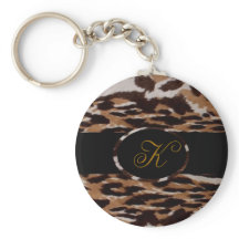 Leopard Keychain