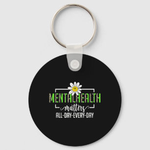 Llavero Leopard Mental Health S Human Brain Illness Awaren