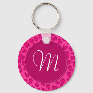 Llavero Leopard Print Keychain